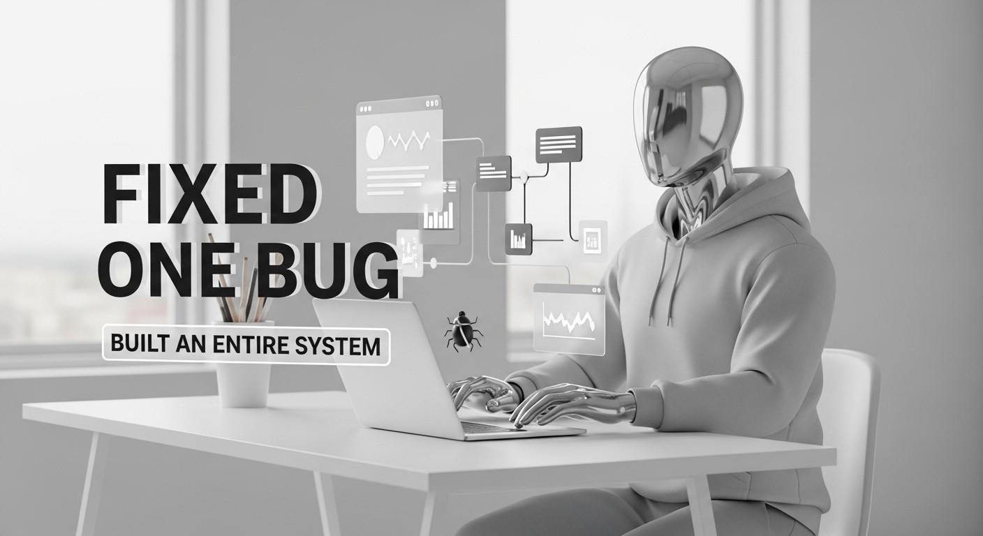 I Tried Fixing One Bug and Accidentally Built an Entire Software System